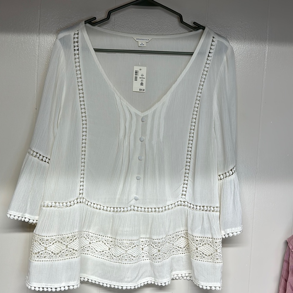 Aeropostale Boho Style Top SzM New With Tags